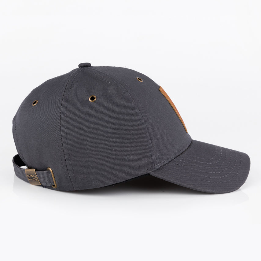 Womans Grey Cap - Classic Range. 100% Cotton