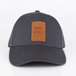 Grey curved peak cap - Classic range. 100% cotton.