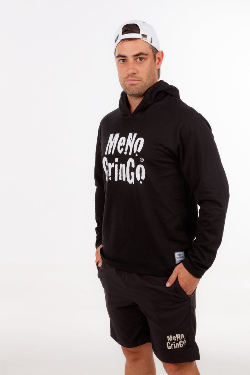 Black Summer Hoodie MeNo GrinGo